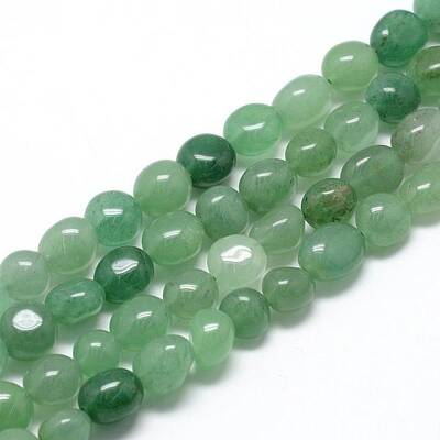Natural Green Aventurine Beads Strands