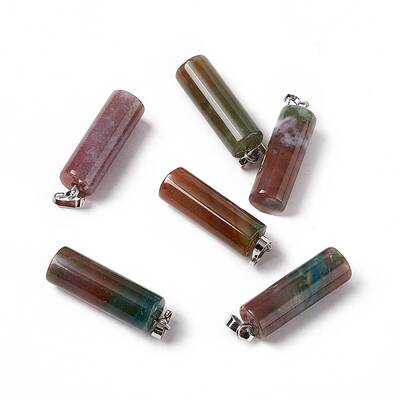 Natural Indian Agate Pendants
