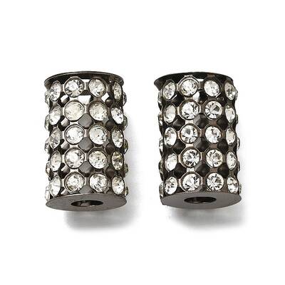 Rhinestone Brass Beads