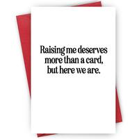 Humorous Text Greeting Card, 1 Count Happy Father's Day Card, Positive Message Card, Funny Dad Card Perfect for Dad Or Grandp...