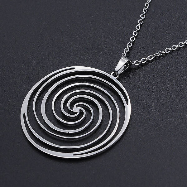 Non-Tarnish 201 Stainless Steel Pendant Necklaces
