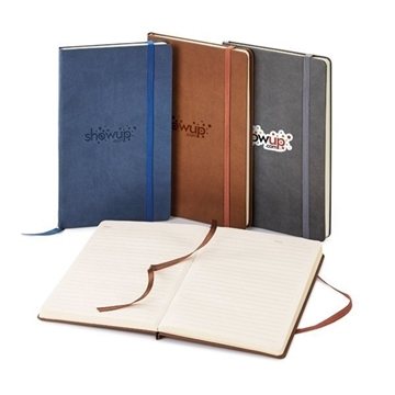 38 Custom Classico Vinyl Hard Cover Journal Notebook - 5 1/8