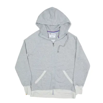CHAMPION Hoodie Grey Full Zip Mens M