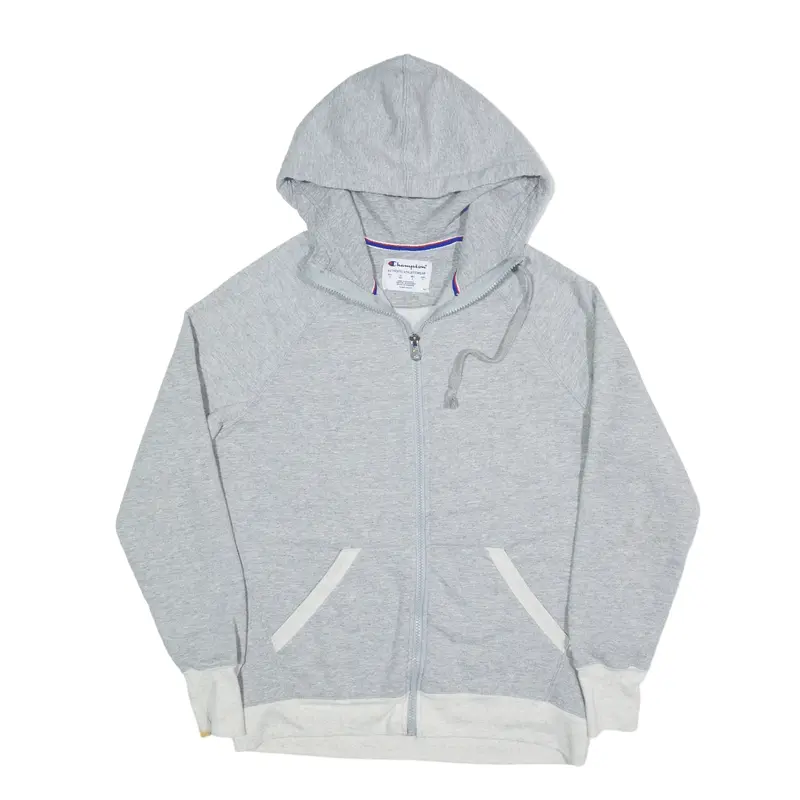 CHAMPION Hoodie Grey Full Zip Mens M