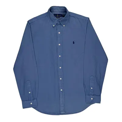 Ralph Lauren Shirt - Medium Blue Cotton | Size: medium