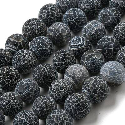 Natural Weathered Agate Beads Strands