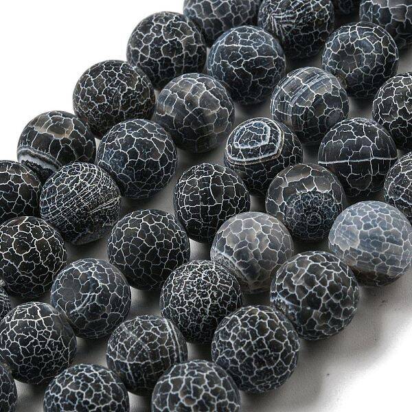 Natural Weathered Agate Beads Strands