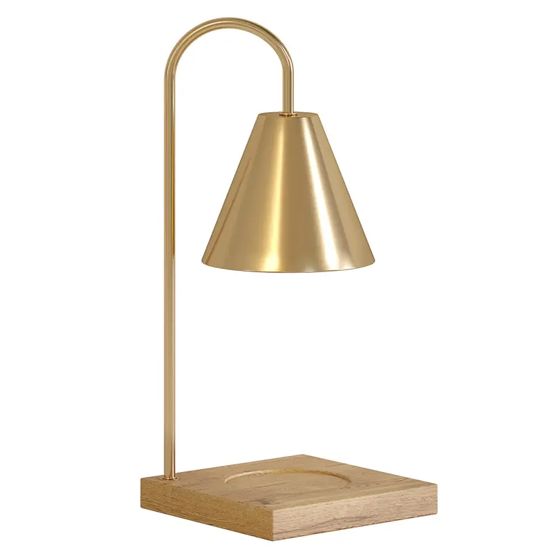 Flameless + Free Fire Insurance For Your Favorite Candles I Candle Warmer Desk Lamp For Your Bedroom or Office I MCM Style Wi...