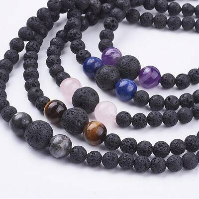 Natural Gemstone Beaded Necklaces