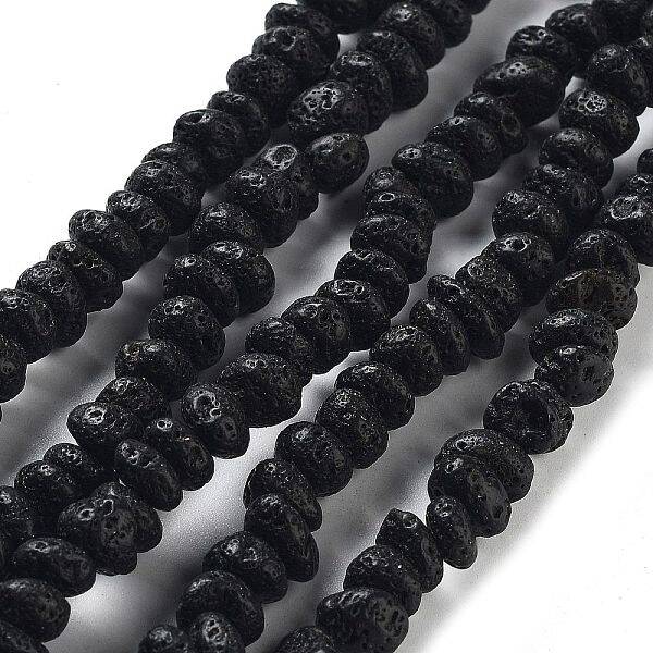 Natural Lava Rock Beads Strands
