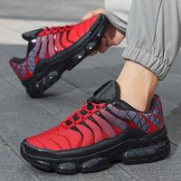 Men's Fashionable Lace Up Low Top Sneakers, Casual Comfortable Breathable Sports Running Shoes, Male All-match Round Toe Shoe...