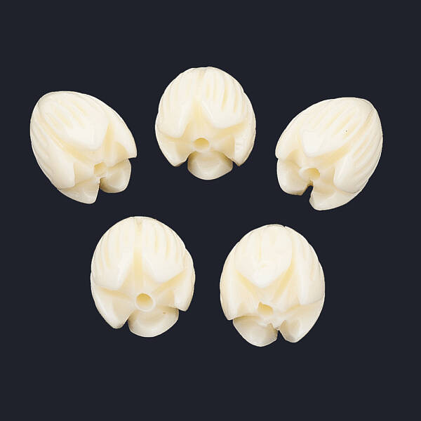 Dyed Synthetic Coral Beads