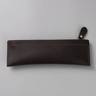 Rectangle Leather Pen Bags