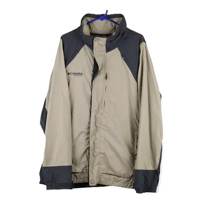 Age 14-16 Columbia Jacket - XL Beige Polyester
