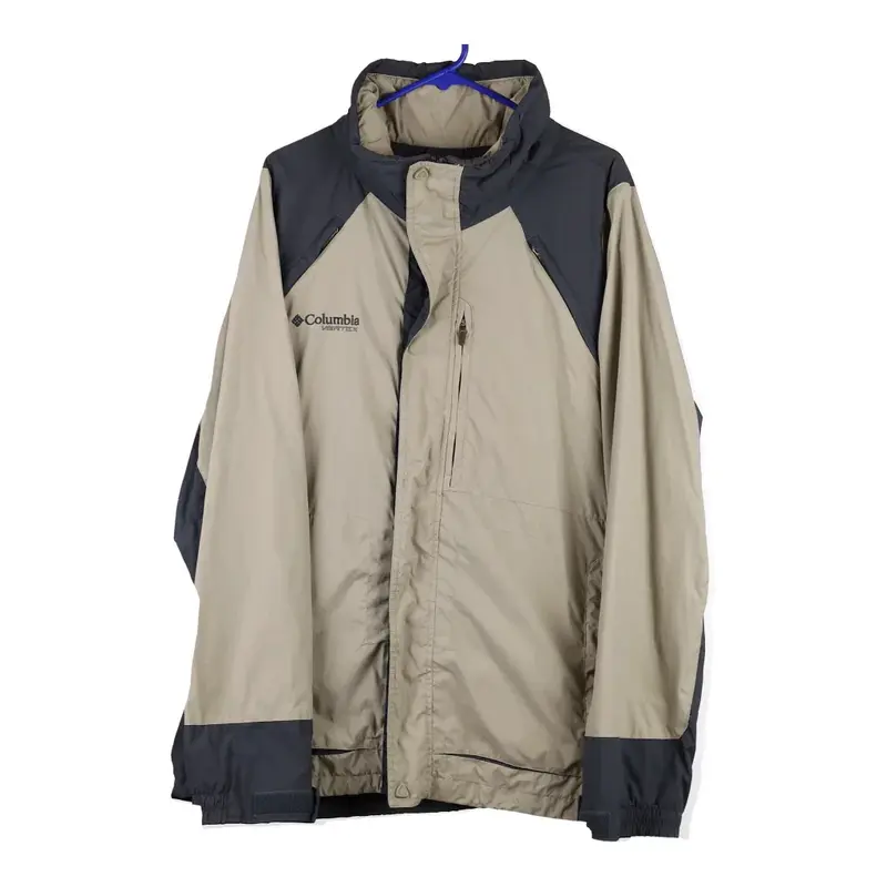 Age 14-16 Columbia Jacket - XL Beige Polyester