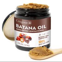 Unrefined Batana Oil for Hair Growth-Authentic & Organic Dr Sebi Batana Hair Mask Natural Hair Growth Oil - 4 Ounce Jar Hair ...