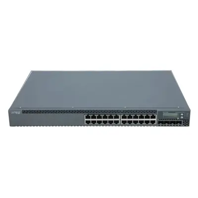 Juniper EX3300-24T-TAA | EX3300 Series EX3300-24T 24 x RJ-45 Ports 10/100/1000Base-T + 4 x SFP+ Uplink Ports Layer 3 Managed ...