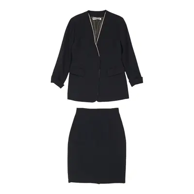 Jil Sander Full Suit - Small Navy Viscose Blend