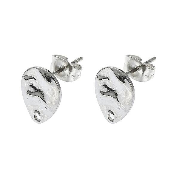 Non-Tarnish 304 Stainless Steel and 201 Stainless Steel Stud Earring Findings
