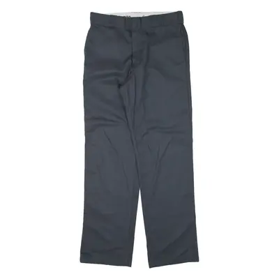 DICKIES 874 Workwear Mens Trousers Grey Regular Straight W32 L32