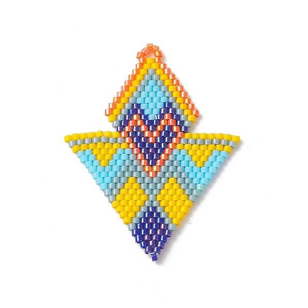 BOHO Themed Handmade Loom Pattern MIYUKI Seed Beads