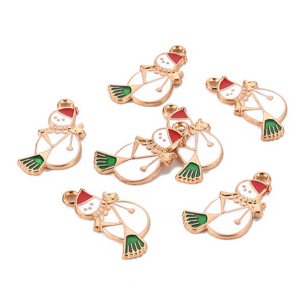 Eco-Friendly Alloy Enamel Pendants