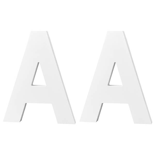 Wooden Letter Ornaments
