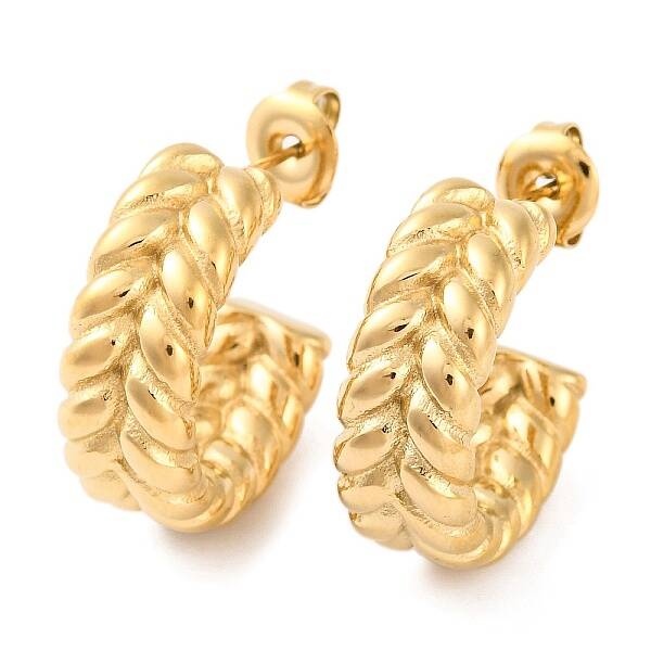 Ion Plating(IP) 304 Stainless Steel Stud Earrings