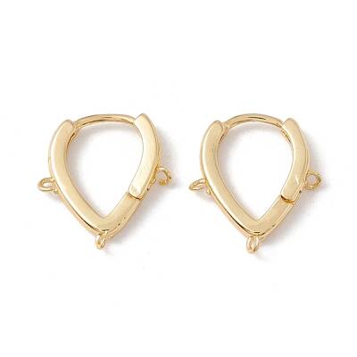 Brass Hoop Earring Findings
