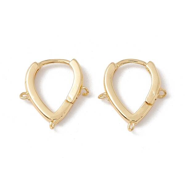Brass Hoop Earring Findings