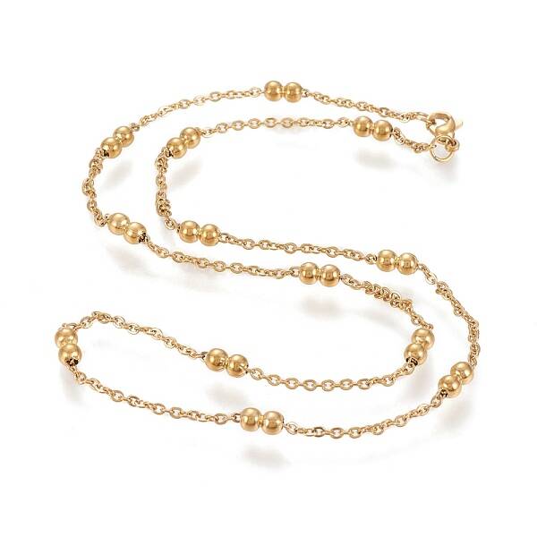 304 Stainless Steel Cable Chain Necklaces