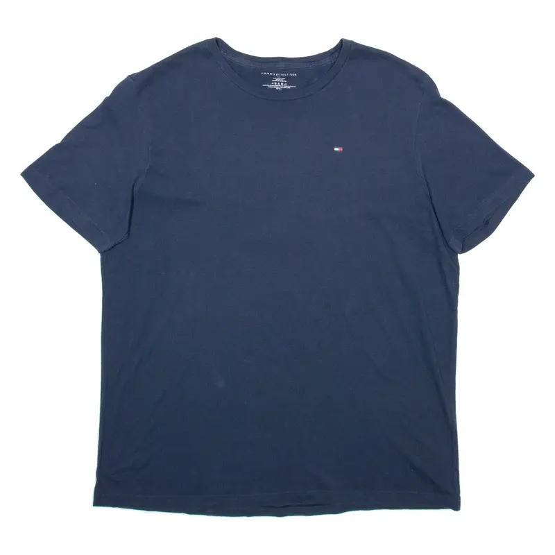 TOMMY HILFIGER Mens T-Shirt Blue XL