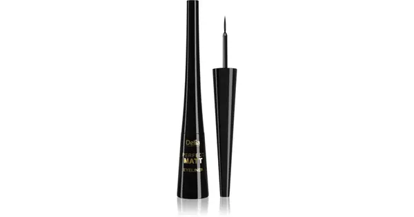Delia Cosmetics Perfect Matt Shape Master Liquid Eyeliner Matte Effect Color Black 4 Ml