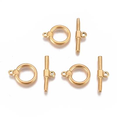 Ion Plating(IP) 304 Stainless Steel Toggle Clasps