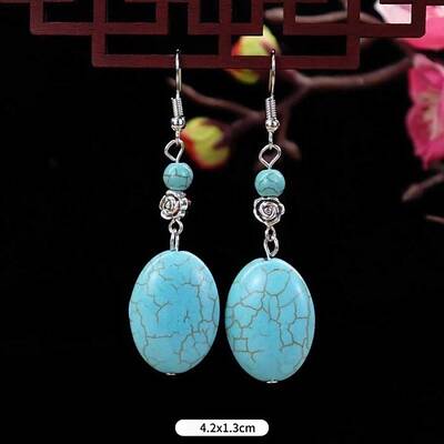 Turquoise Dangle Earrings for Women
