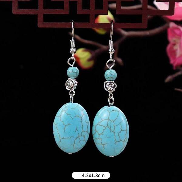 Turquoise Dangle Earrings for Women