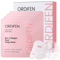 ORDIFEN Bio-Collagen Real Deep Mask Hydrating Overnight Facial Moisture for Glass Glow Skin,Firming,Anti-Aging,Pore Minimizin...