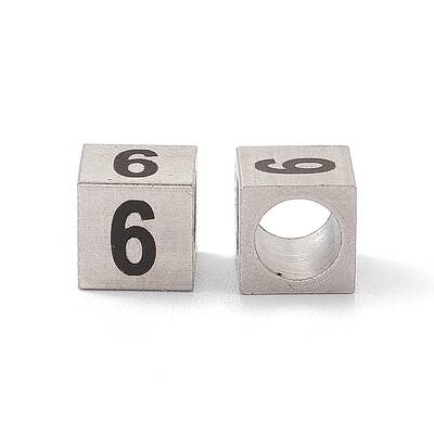 Tarnish Resistant 303 Stainless Steel European Beads