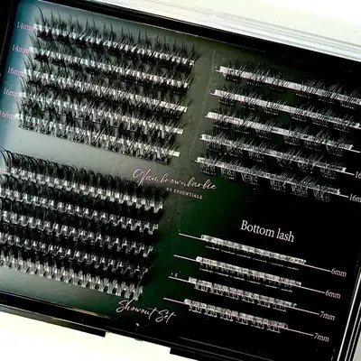 Glambrownbarbie Essentialz by Glambrownbarbie Mink Lash Clusters - Eyelashes for Makeup Use