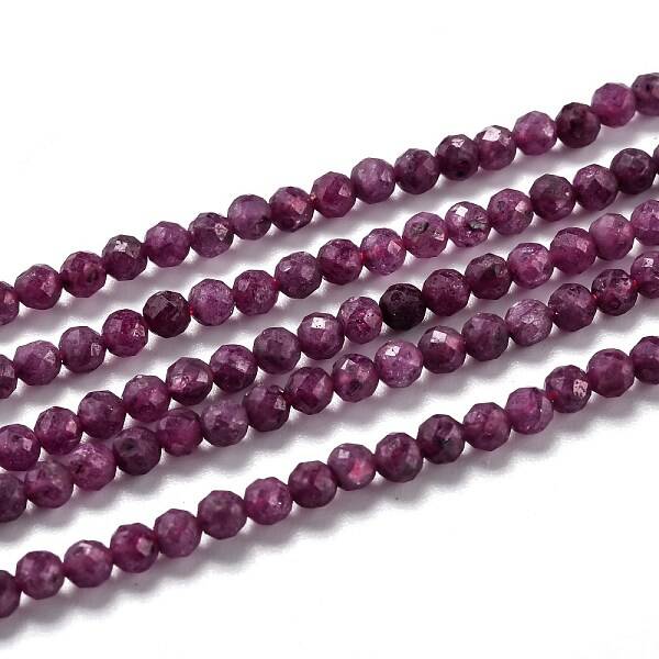 Natural Ruby Beads Strands