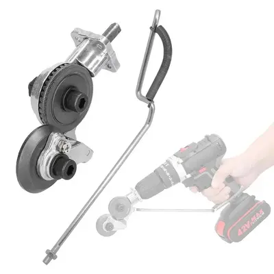 Multifunctional Electric Drill Plate Cutter, Multipurpose Sheet Cutter, High Speed Rotor Electric Nibbler for Cutting, Power ...