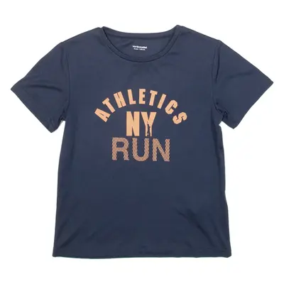 Athletes Ny Run Boys T-Shirt Blue 8Y