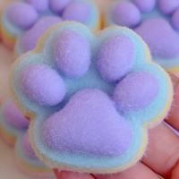 【2025 New】MOBECK Taba Squeeze Toys Handmade Cat Paw Squeeze, 2.76 Inches Big FuFu Squeeze Paw, Cute Soft Squeeze Fidget T...