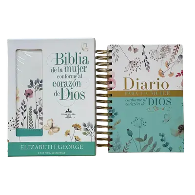 Elizabeth George's Bible for Women: Spanish Edition with Journal, Devotionals, RVR 1960, Biography, Book Introductions & More