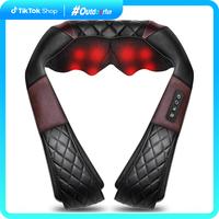 Shiatsu Neck and Back Massager with Soothing Heat,  Best Christmas Gift ,Electric Deep Tissue 4D Kneading Massage Pillow for ...