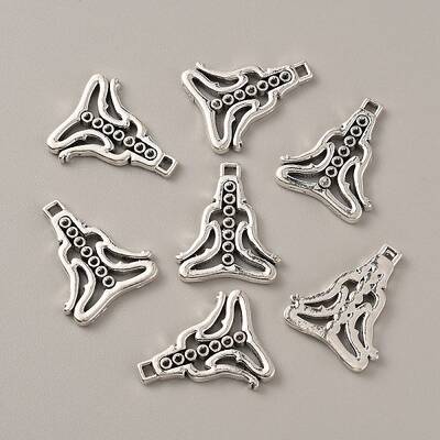 Chakra Tibetan Style Alloy Pendant Rhinestone Settings