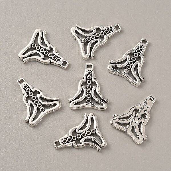 Chakra Tibetan Style Alloy Pendant Rhinestone Settings