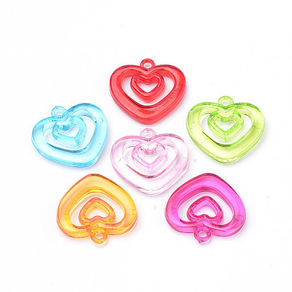 Transparent Acrylic Pendants
