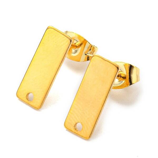 201 Stainless Steel Stud Earrings Finding