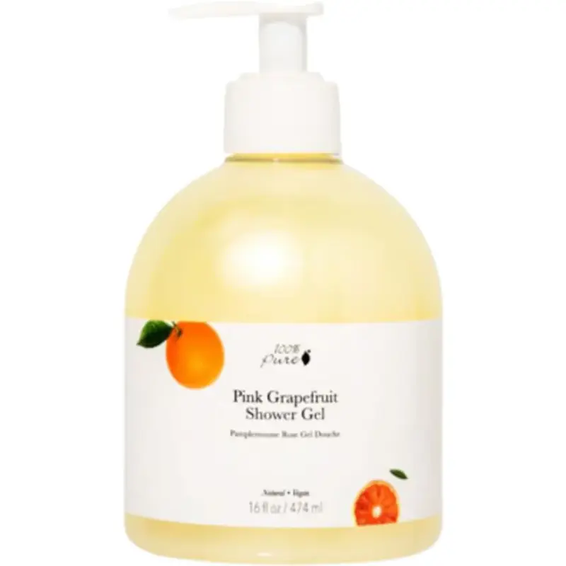 100% pure Large Pink Grapefruit Shower Gel (474 ml)